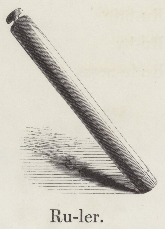 尺子（雕刻 作者 英语学校