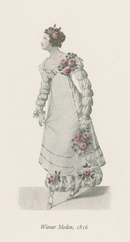 维也纳时装，1816年 作者 英语学校