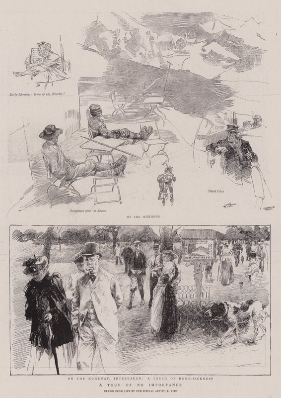 没有重要性的旅游 作者 埃托尔·铁托（Ettore Tito）