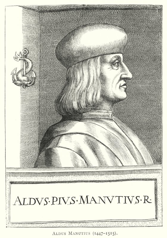 Aldus Manutius 作者 欧洲学校