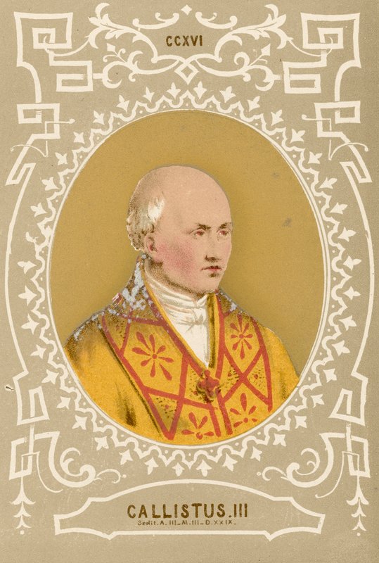Callistus III 作者 欧洲学校
