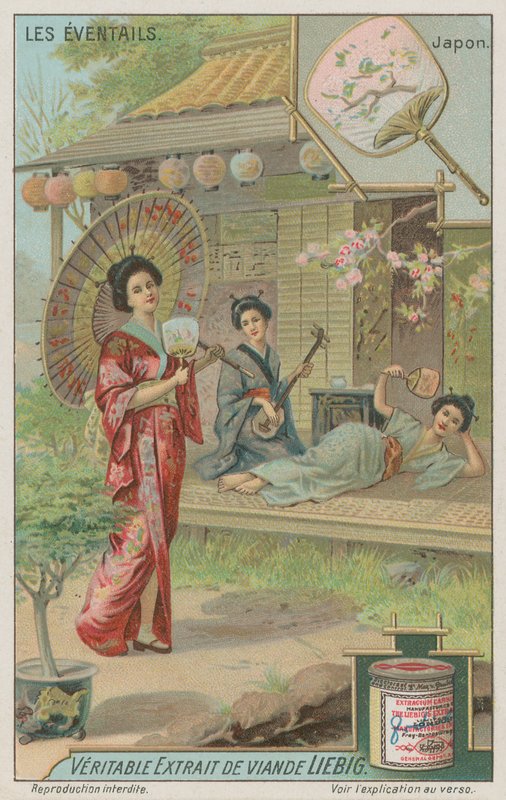 日本的粉丝 作者 欧洲学校