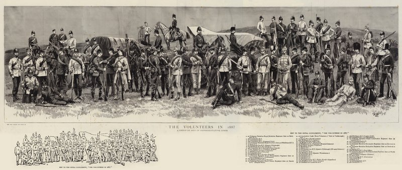 1887年的志愿者 作者 弗兰克·达德