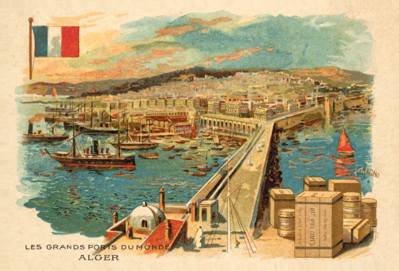 阿尔及尔（chromolitho） 作者 法语学校