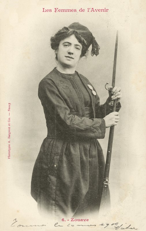 Zouave，未来的女人 作者 法国摄影师
