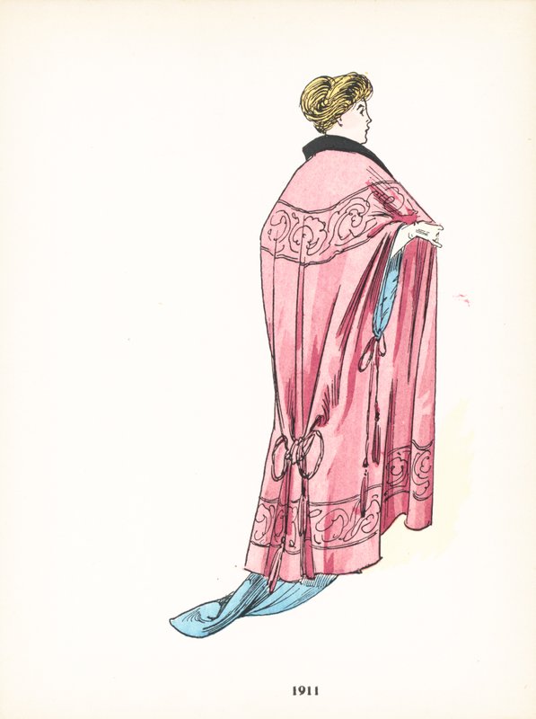 女士时装，1911年 作者 法语学校