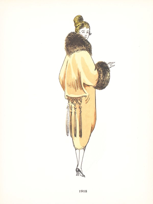女士时装，1918年 作者 法语学校