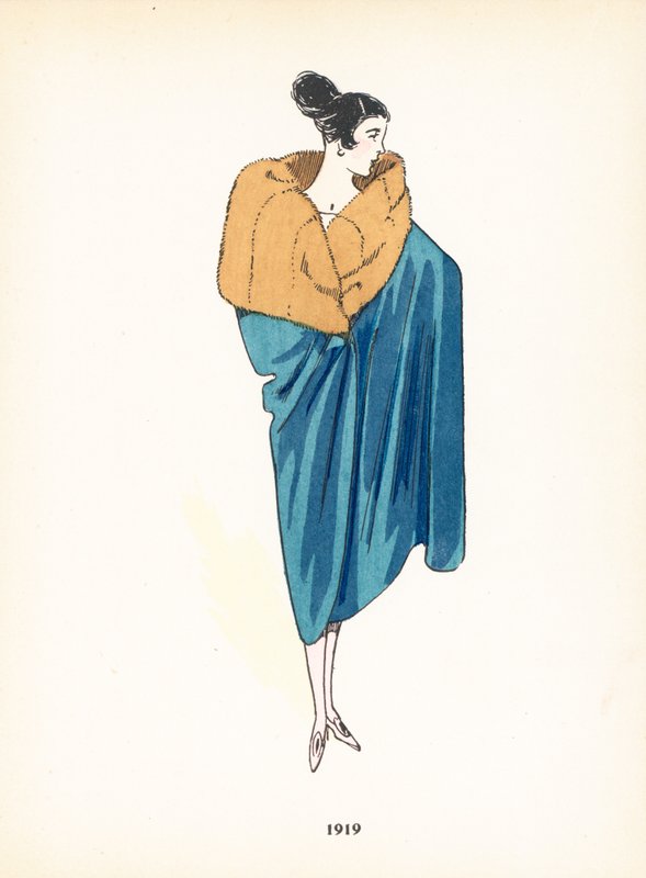 女士时装，1919年 作者 法语学校