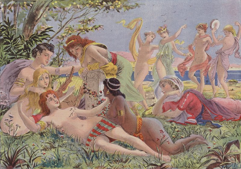 Sapho a Lesbos 作者 法语学校