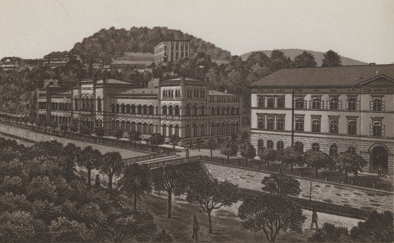 库尔豪斯 (Litho) 作者 德国学校