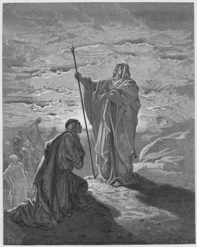 古斯塔夫多尔圣经：塞缪尔祝福扫罗 作者 古斯塔夫·多尔（Gustave Dore）