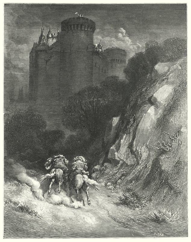 蓝色的胡须；蓝胡子 作者 古斯塔夫·多尔（Gustave Dore）