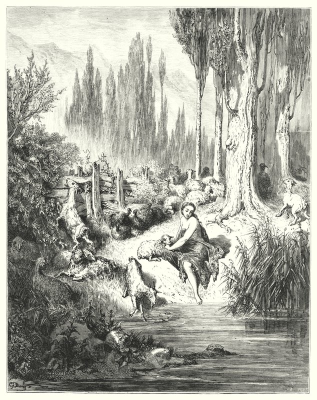 驴皮 作者 古斯塔夫·多尔（Gustave Dore）