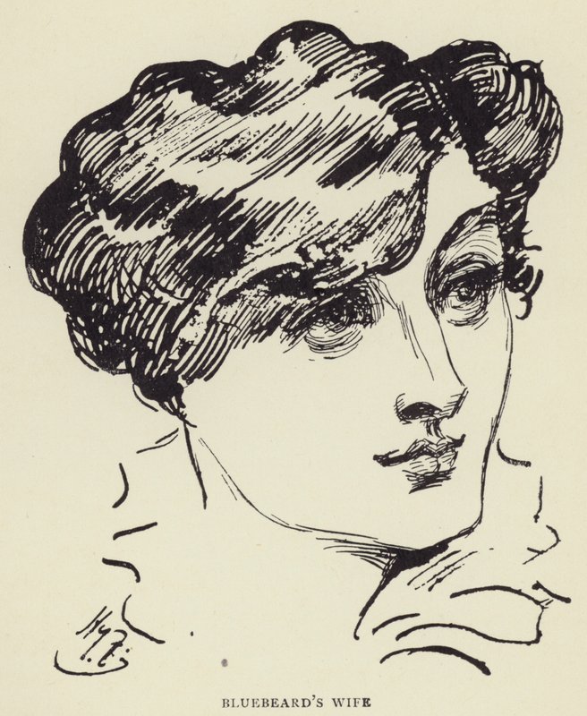 蓝胡子的妻子 作者 哈里·弗尼斯（Harry Furniss）
