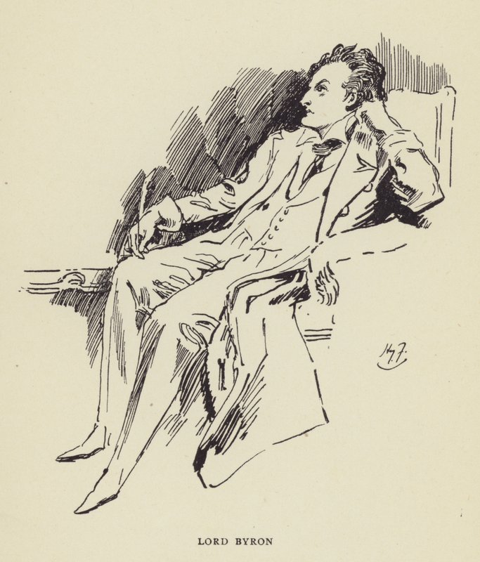 拜伦勋爵 作者 哈里·弗尼斯（Harry Furniss）
