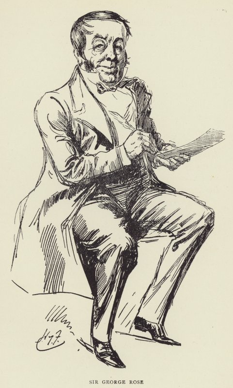 乔治罗斯爵士 作者 哈里·弗尼斯（Harry Furniss）