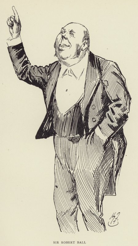 罗伯特鲍尔爵士 作者 哈里·弗尼斯（Harry Furniss）
