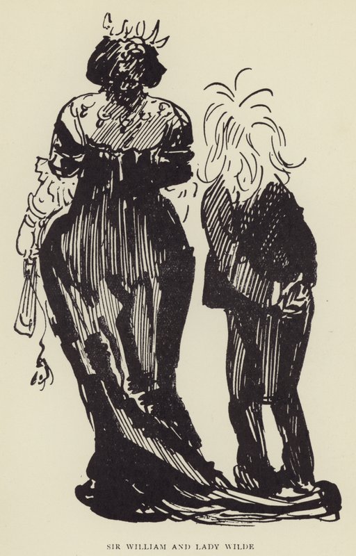 威廉爵士和威尔德夫人 作者 哈里·弗尼斯（Harry Furniss）