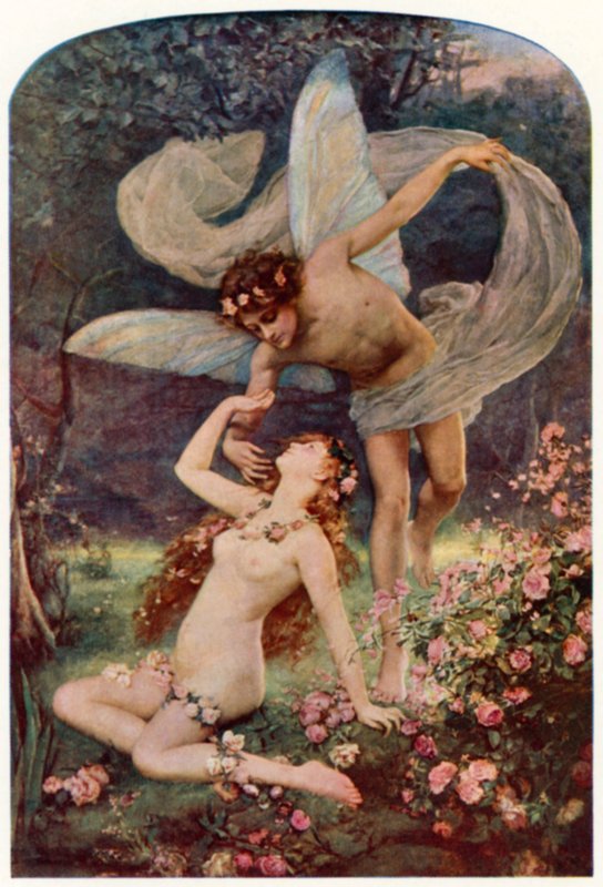 Zephyrus Wooing Flora 作者 亨丽埃塔·雷伊