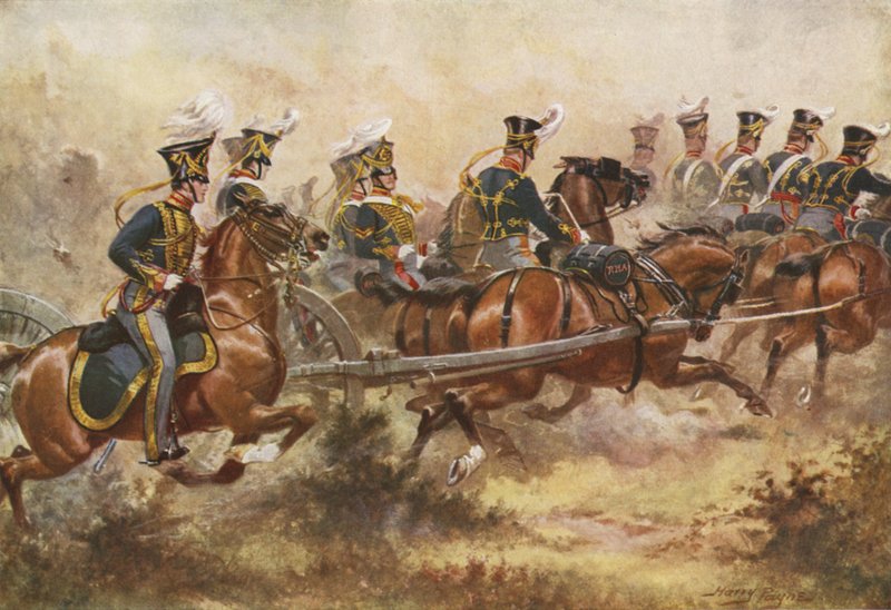 皇家马炮，c1832 作者 亨利·佩恩