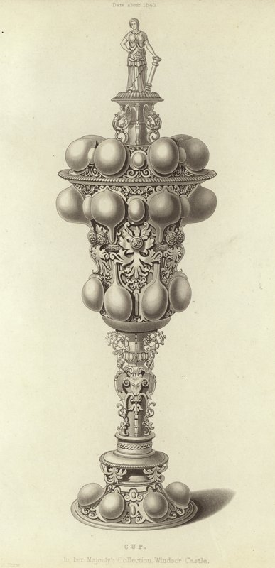 Cup (engraving) 作者 亨利·肖