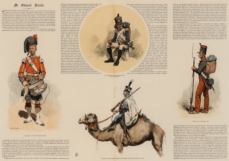 M Edouard Detaille（chromolitho） 作者 让·巴蒂斯特·爱德华·Detaille