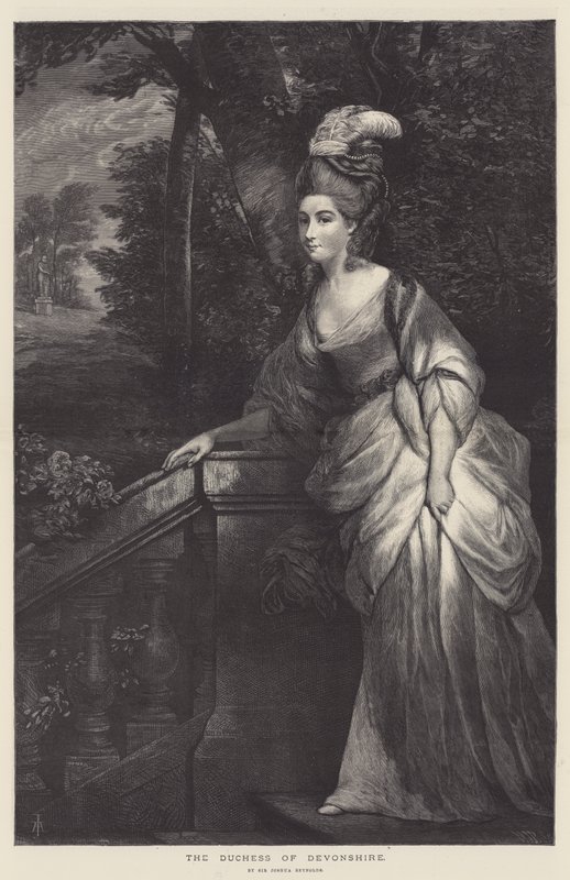 德文郡公爵夫人 作者 约书亚·雷诺兹（Joshua Reynolds）