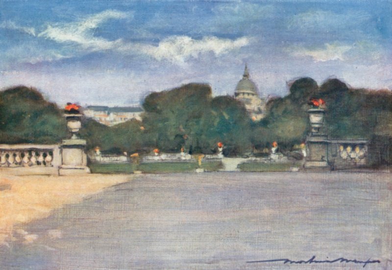 杜乐丽花园 作者 Mortimer Ludington Menpes
