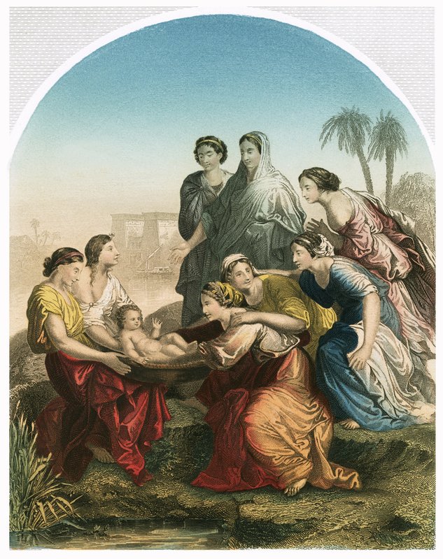 寻找摩西 作者 尼古拉斯·普桑（Nicolas Poussin）