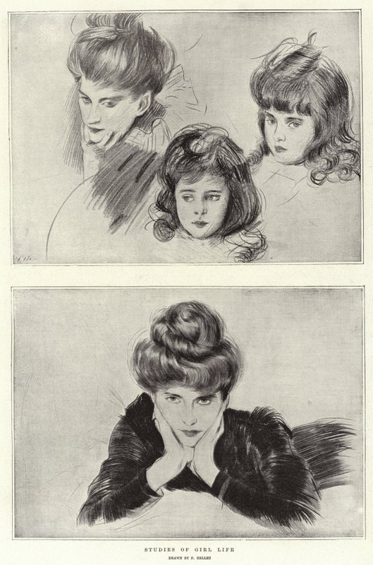 女孩生活研究 作者 保罗·塞萨尔·Helleu