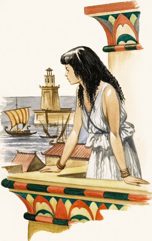 当他们年轻时：女王克利奥帕特拉 作者 彼得·杰克逊