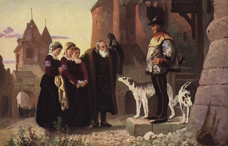 The Masters Right，1874 作者 瓦西里·德米特里耶维奇·波列诺夫