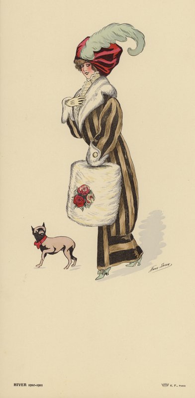1910-1911冬季时装 作者 泽维尔·萨格（Xavier Sager）